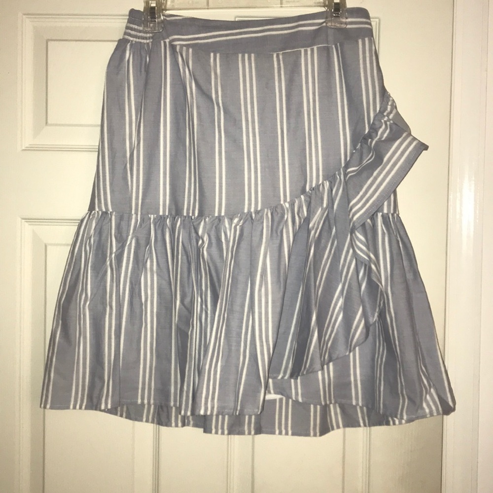 Fun Asymmetrical Ruffle Skirt